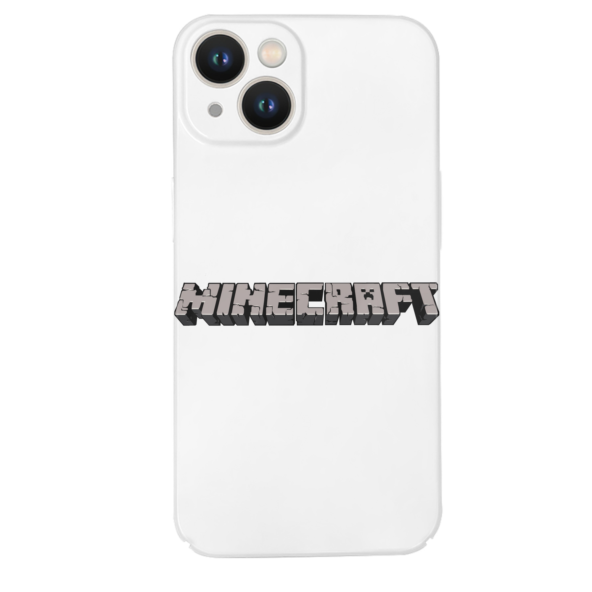 （画像用） マインクラフト ブロックの世界 Minecraft MC Block world 【iPhone 14シリーズ対応】ハードケース